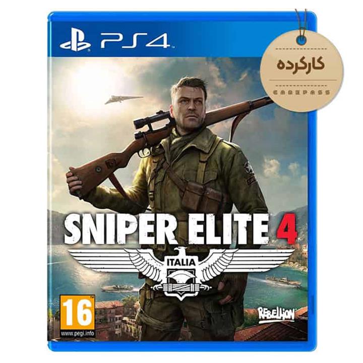 دیسک بازی Sniper Elite 4 کارکرده – مخصوص PS4